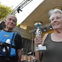 Najstarejša udeleženca regate sta bila 84-letni Aldo Rupel in leto 
starejša Marija Belingar.