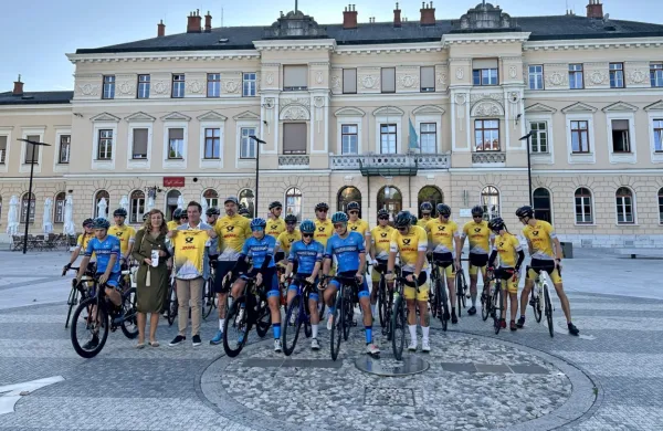 Tekači in kolesarji povezali Novo Gorico s Chemnitzom