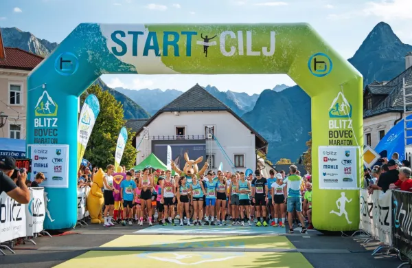 Na vseh tekih bovškega maratona se je zvrstilo več kot 1300 
udeležencev.