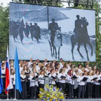 (FOTO) V Ilirski Bistrici proslava ob priključitvi Primorske k matični domovini