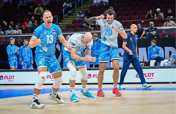 Slovenski odbojkarji po porazu proti ZDA končali SP