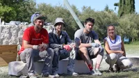 Za letošnjo Forma vivo stojijo (z leve) Ištvan Išt Huzjan, Max 
Seibald, Giorgio Andreotti Calò in Mara Ambrožič Verderber.



