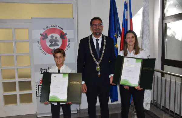 Ajdovski župan je za mednarodne uspehe nagradil mlada &scaron;portnika