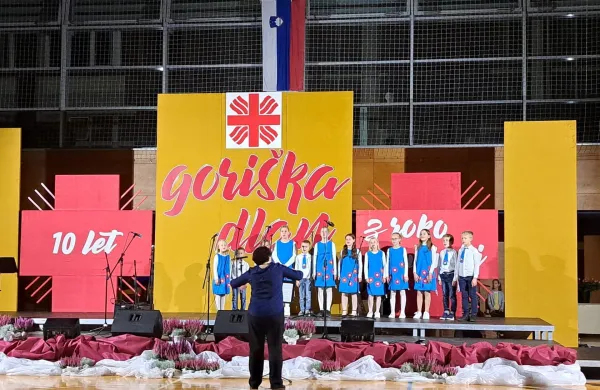 dobrodelna prireditev Gori&scaron;ka dlan Goir&scaron;ka območna karitas