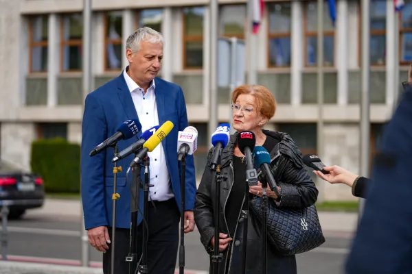Ale&scaron; Primc in Metka Zevnik