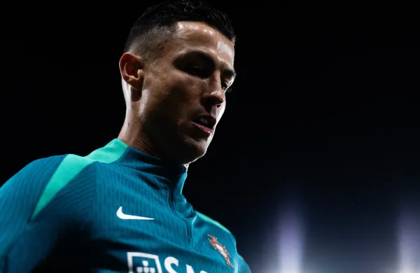 Nogomet, Ljubljana, Prijateljska Tekma (Slovenija - Portugalska), Cristiano Ronaldo, 26-Mar-2024, (Foto: Luka Vovk)