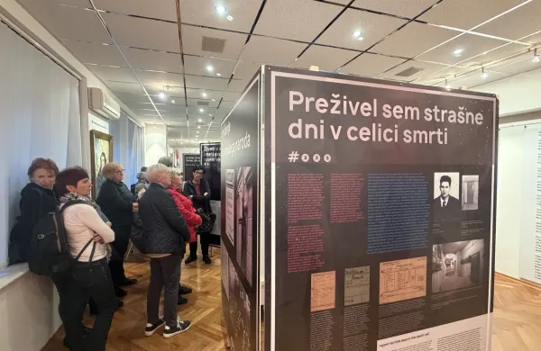 Hrvaska, Zagreb.Razstava Ste me hoteli videti strto?, Muzej clovekovih pravic.