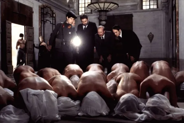 Pier Paolo Pasolini, prizor film Salo o le 120 giornate di Sodoma