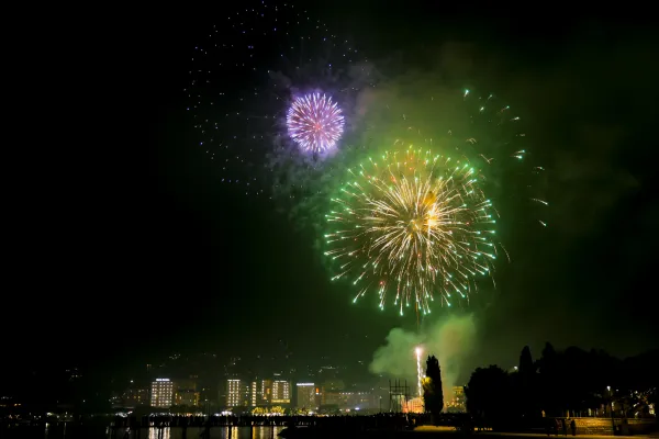 Portorož, 01.01.2024Novo leto, Tradicionalni ognjemet v Portorožu