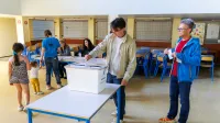 Koper, 11.5.2025Referendum, Zakonodajni referendum o ZDPIDU 2025, voli&scaron;ca, volisce OS Dusana Bordona