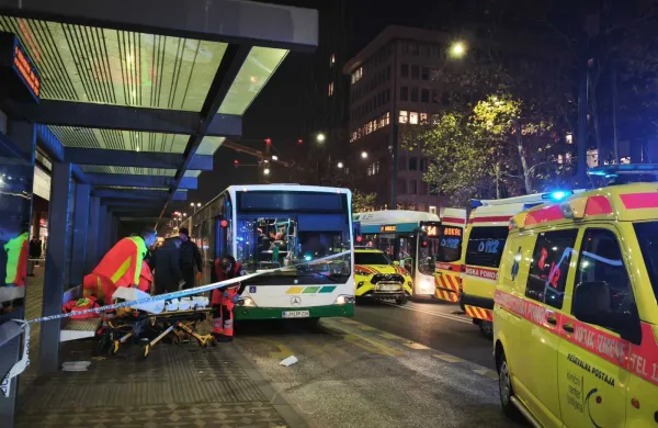 Ljubljana, Bavarski dvor.Incident na Bavarskem dvoru v Ljubljani.Foto: STA