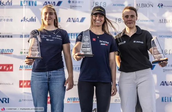 Japonska, lina eržen, druga leto&scaron;nja regata svetovnega pokala v jadranju na deski PWA 