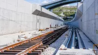 Položili več kot polovico tirov na trasi drugega tira
