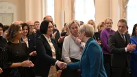 Slovenija, Ljubljana, 10.12.2025, 10. december 2025 Nata?a Pirc Musar je ob svetovnem dnevu ?lovekovih pravic podelila tretje priznanje predsednice republike za delo na podro?ju ?lovekovih pravic. Foto:?iga ?ivulovi? jr./F.A.BOBO