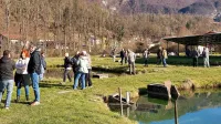 Bazene v ribogojnici bo treba obnoviti. 