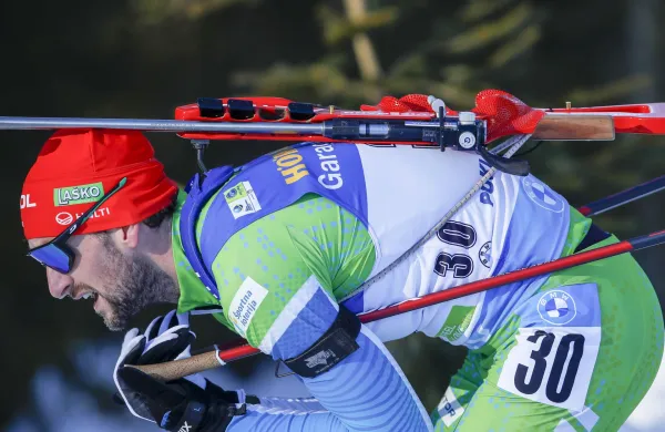 Pokljuka 20210217: Jakov Fak of Slovenia Men 20km Individual. Biathlon World Championship. Pokljuka, Slovenia, 17.02.2021. Photo Primoz Lovric