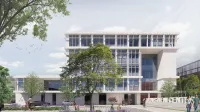 Trije bi gradili nov zdravstveni center med parkirno hi&scaron;o Sonce in poslovnim objektom Barka