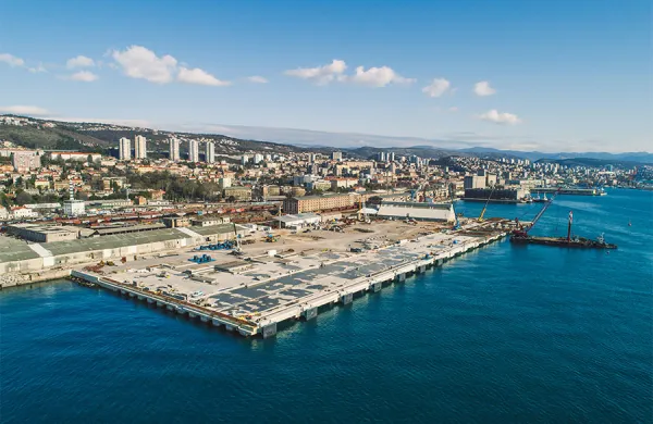 zagreb&scaron;ka obala kontejnerski terminal Reka Rijeka