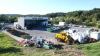 Sveti Anton, 04.10.2019Dvori pri Svetem Antonu, Marjetica Koper, Odlagali&scaron;če smeti. smeti&scaron;če