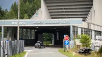 Jesenice, Karavanke.Uprava druzbe Dars si je skupaj z ministrom za infrastrukturo Jernejem Vrtovcem ogledala izkopna dela druge cevi predora Karavanke.