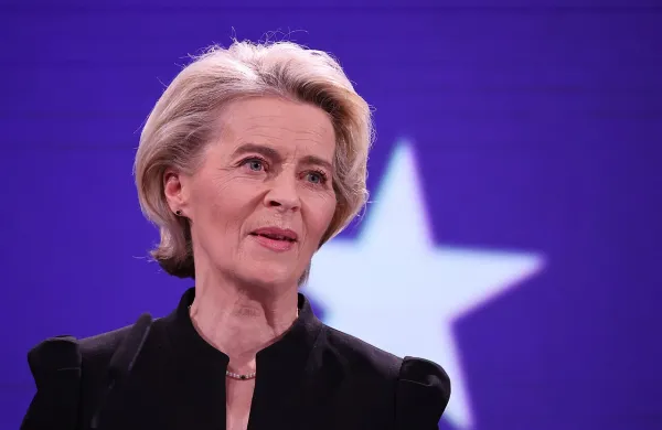 Ursula von der Leyen je opozorila na posledice razkola v odnosih med EU in ZDA.