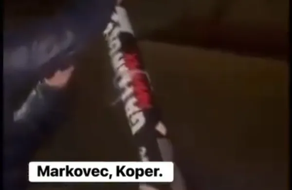 Markovec pirotehnika vandali