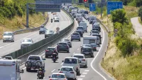 Bertoki, 19.6.2025Hitra cesta Bertoki-Koper, Promet, prometni zastoji, kolona, turizem