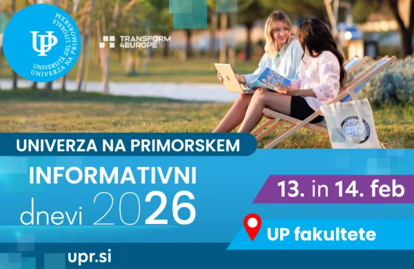 Februar, čas za informativne dneve na UP!