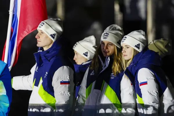 Otvoritvena slovesnost zimskih olimpijskih iger Milano Cortina 2026 v Predazzu.