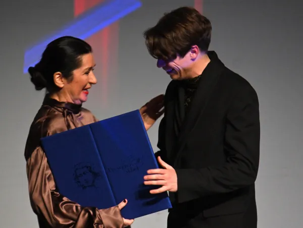 Zdenka Badoivinac in Gregor Božič