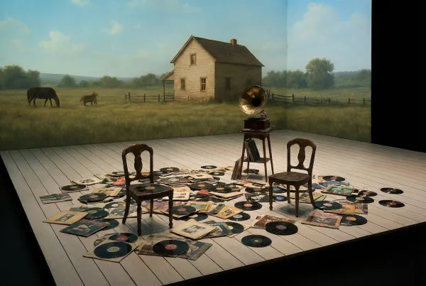 Osnutek scene scenografija Marjan Nečak