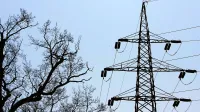 Ljubljana. Daljnovod, ћice, elektrika, energija. Foto: Domen Groegl/STA Arhiv STA------Ilonagnweb