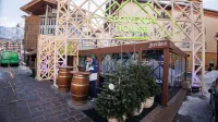 Italija, Cortina d'Ampezzo.Slovenska hisa v Cortini d'Ampezzo.