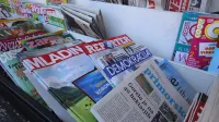 Koper, 23.04.2020trafike v času koronavirusa, trafike 3dva so odprte med tednom do 16. ure, trafika 3 dva avtobusna postaja pri tržnici,prodaja časopisov in revij, tiskani mediji, časopisi, revije