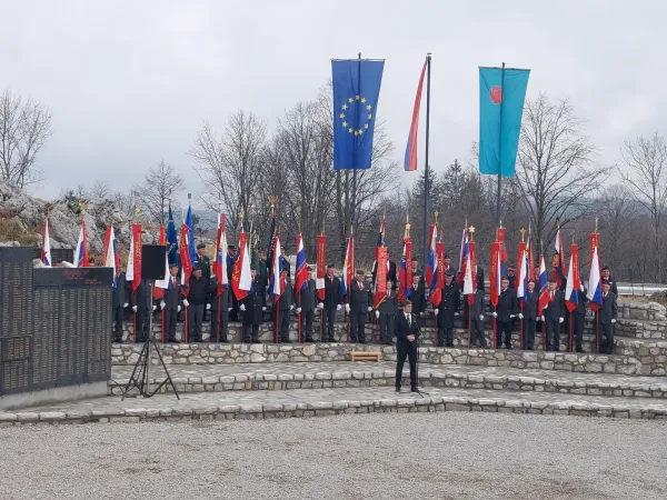 Trnovo, spominski park, odprli so obnovljen spominski park v Trnovem