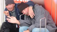 Senad (levo) in Riko leta 2021 na &Scaron;kofijah.