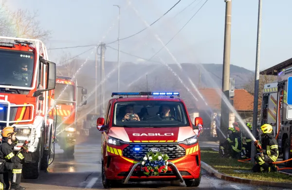 PGD Ko&scaron;ana ima novo gasilsko vozilo.
