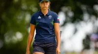 Francija, Pariz.Poletne olimpijske igre 2024 v Parizu.Golf, zenske, 1. krog.Slovenska golfistka Pia Babnik.