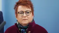 Ljubljana, MZZ.Srecanje ministrice za zunanje zadeve Tanje Fajon s predstavniki slovenske narodne skupnosti v Italiji.Senatorka v parlamentu Italijanske republike Tatjana Rojc.