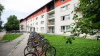 Ljubljana.Studentsko naselje Rozna dolina.