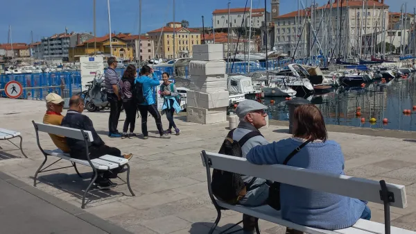 Piran, prazniki, obisk, turisti, sprehajalci