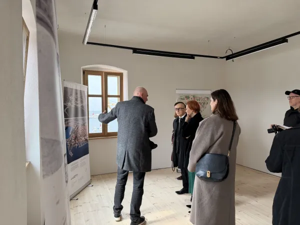 Dogodek ob koncu gradbenih del na objektu Lu&scaron;ke kapitanije.