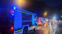 Požar gasilo več kot sto gasilcev