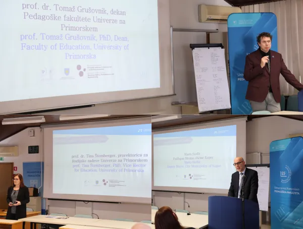 Mednarodni simpozij UP PEF: Tvorjenje pomena in večrazsežna &ndash; večkodna pismenost. "vendar kaj zdaj in kak&scaron;ne bodo posledice'' (T. &Scaron;alamun)
