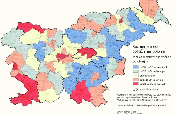 Neuradni rezultati parlamentarnih volitev bolj ali manj potrjujejo tradicionalne terene političnih strank. In vendar: vse je isto in vse drugače.