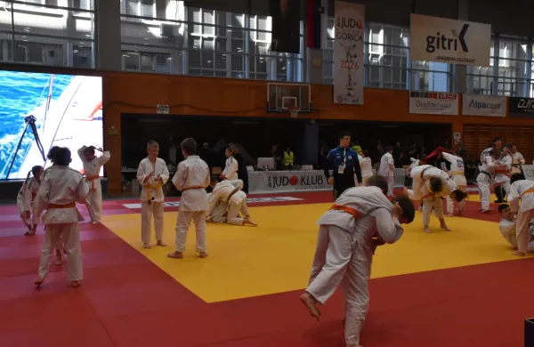 Na devetem mednarodnem judo pokalu Gorice več kot 400 borcev iz 33 klubov