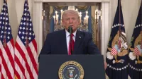 ZDA, Washington.Ameriski predsednik Donald Trump je v izjavi dejal, da bodo ZDA v naslednjih dveh do treh tednih neusmiljeno in silovito napadale Iran.