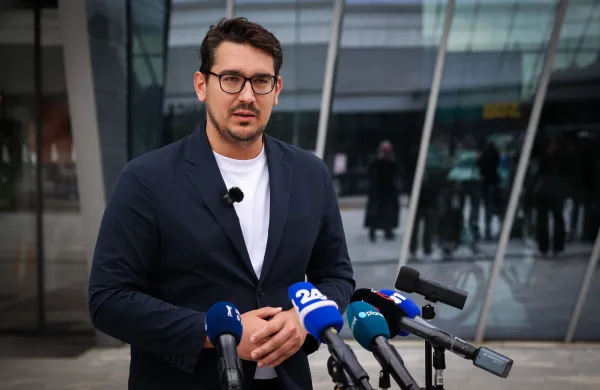 Poslanec Svobode Matej Grah.