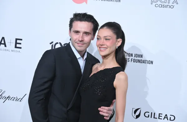Brooklyn Beckham in Nicole Peltz