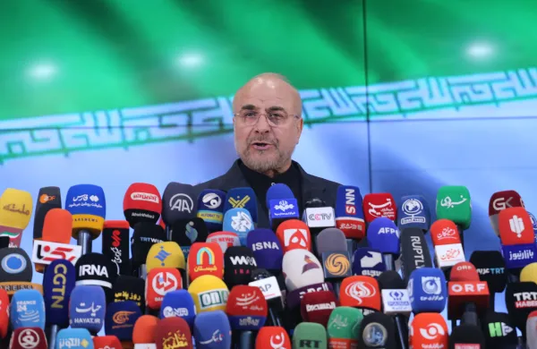 Predsednik iranskega parlamenta Mohamed Bager Galibaf
